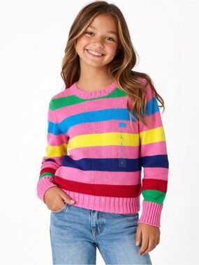 The Children's Place Rainbow
Stripe Sweater
Girls L 10/12 Bright Colorful Knit